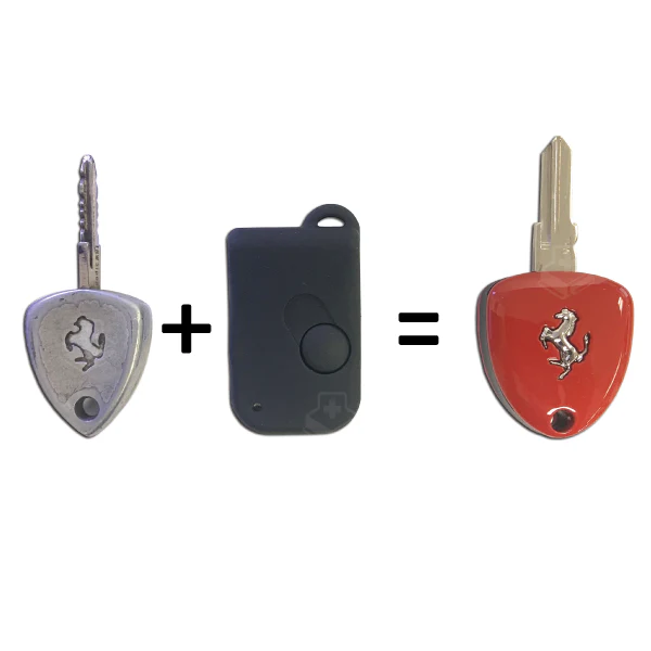 Ferrari Key fob remote Integrated remote + key blade - Image 4