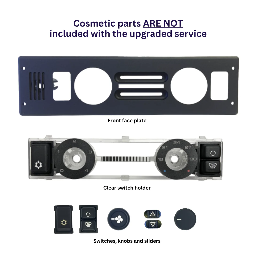 Porsche 964 AC CCU<br>Climate Control Unit - UPGRADED - Image 5