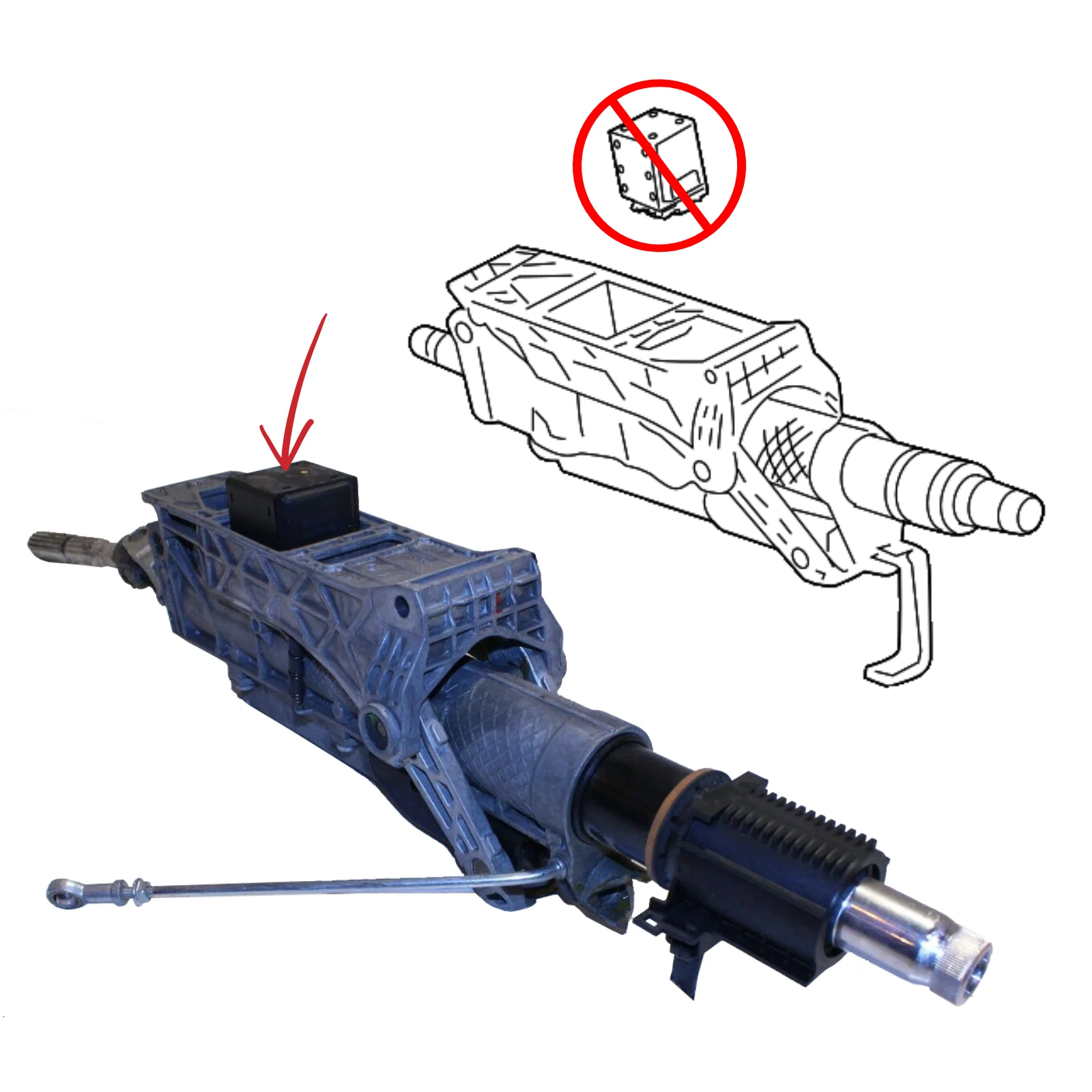 Porsche 997 Steering Lock Module <br>PLUG AND PLAY EMULATOR - Image 3